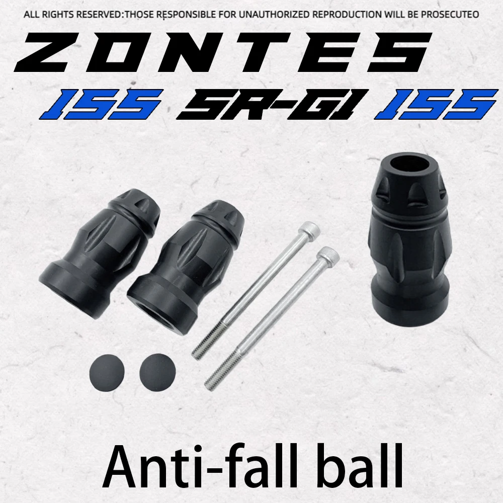 

For ZONTES ZT G1-125 U1-125 Z2-125 U1-155 U1-150 KD150-G1-U1 Motorcycle Bumper Anti-Drop Guard Rod Protective Glue