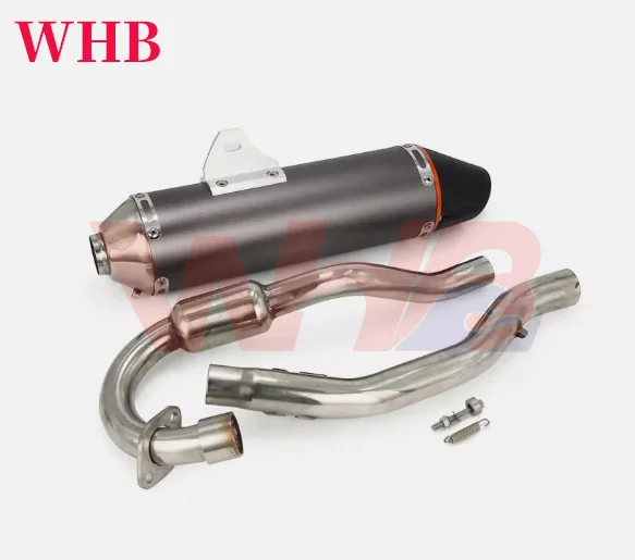 

2025 HOT Rally Exhaust Motorcycle Muffler Escape Moto Full Slip On Systems Link Tube Pipe Set For Honda CRF150F CRF230 2003-2013