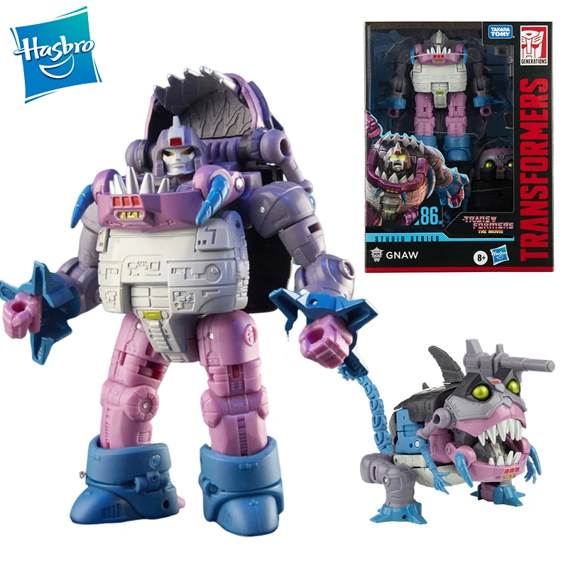 

In Stock Original Hasbro Transformers The Movie SS86 Gnaw Anime Action Figure Robot Toy Collection Model Hobby Boys for Gifts