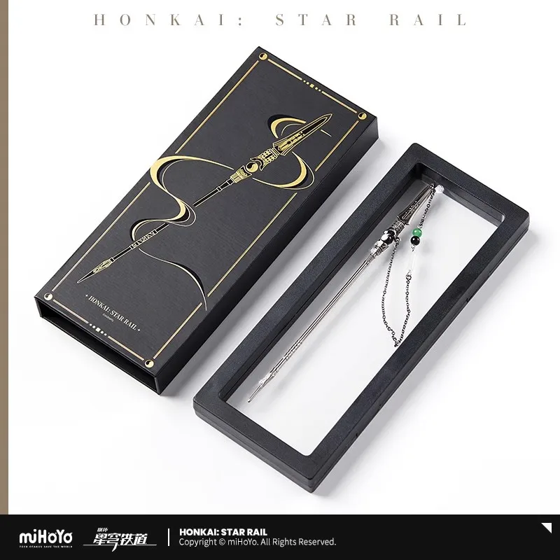 Dan Heng Hairpin Honkai Star Rail Official Merch miHoYo Original Authentic Dan Heng·Imbibitor Lunae Themes Series Hairpin Gift ﻿