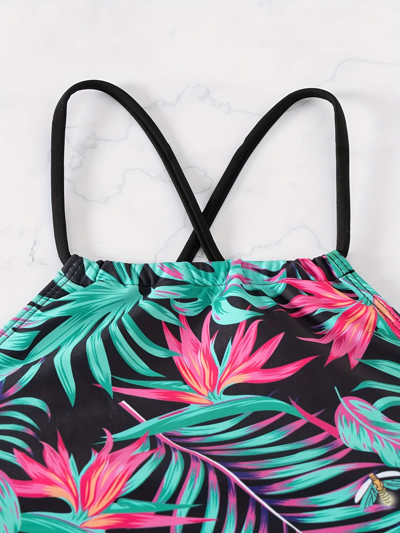 ZTVitality-Conjunto de Tankini de 2 piezas con estampado Sexy para mujer, traje de baño con sujetador con relleno con aumento, ropa de playa brasileña, novedad de 2025