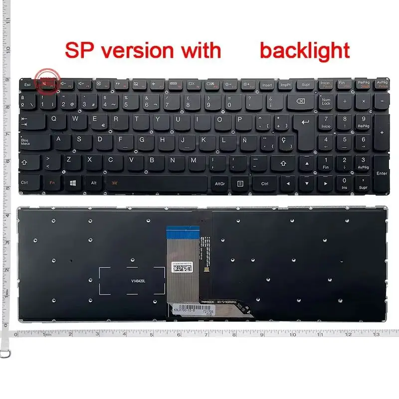 New SP Keyboard for Lenovo IdeaPad 700 15 17 700-15 700-15ISK 700-17ISK 700-17 700-15-ISE 700-15-IF Backlighti