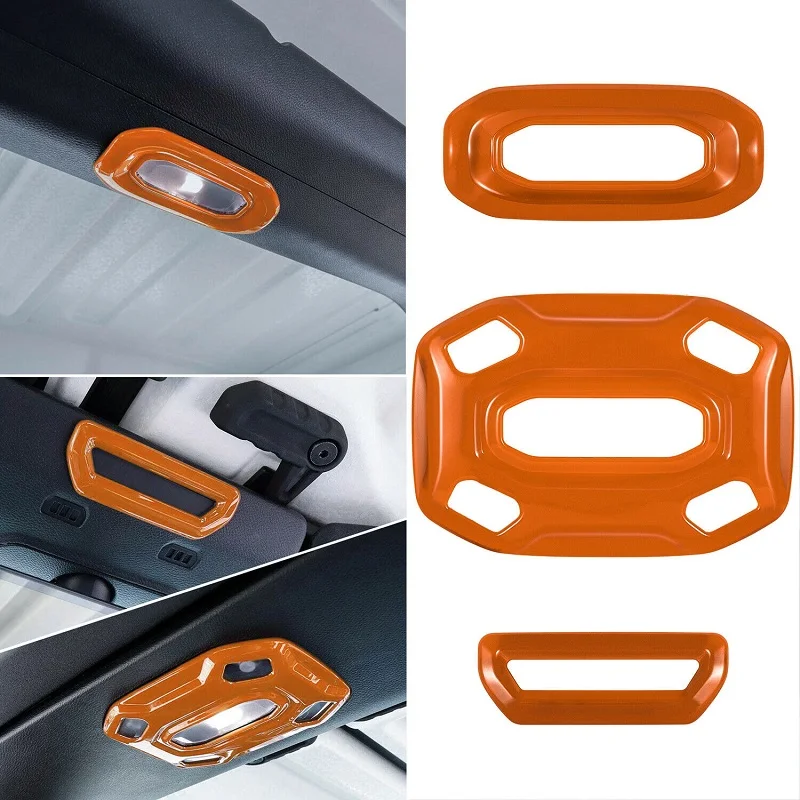 

3 шт., интерьерные аксессуары для Jeep Wrangler 2018-2022 JL JLU