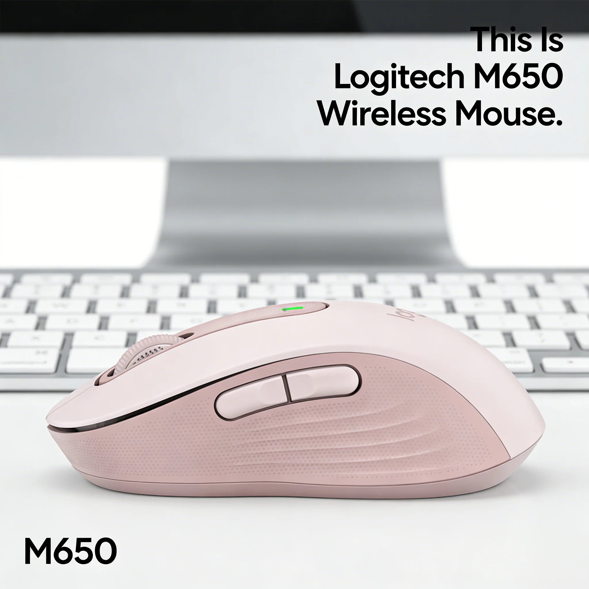 

M650 /M650L Custom Side Buttons Wireless Mouse Personalized Function SmartWheel Scroll