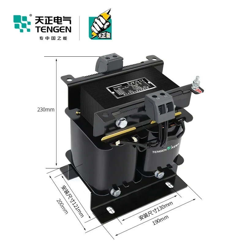 2026.4 Tianzheng BK-2000VA Single-phase Control Transformer 380 220 110 36 24V AC Isolated 2KW All Copper