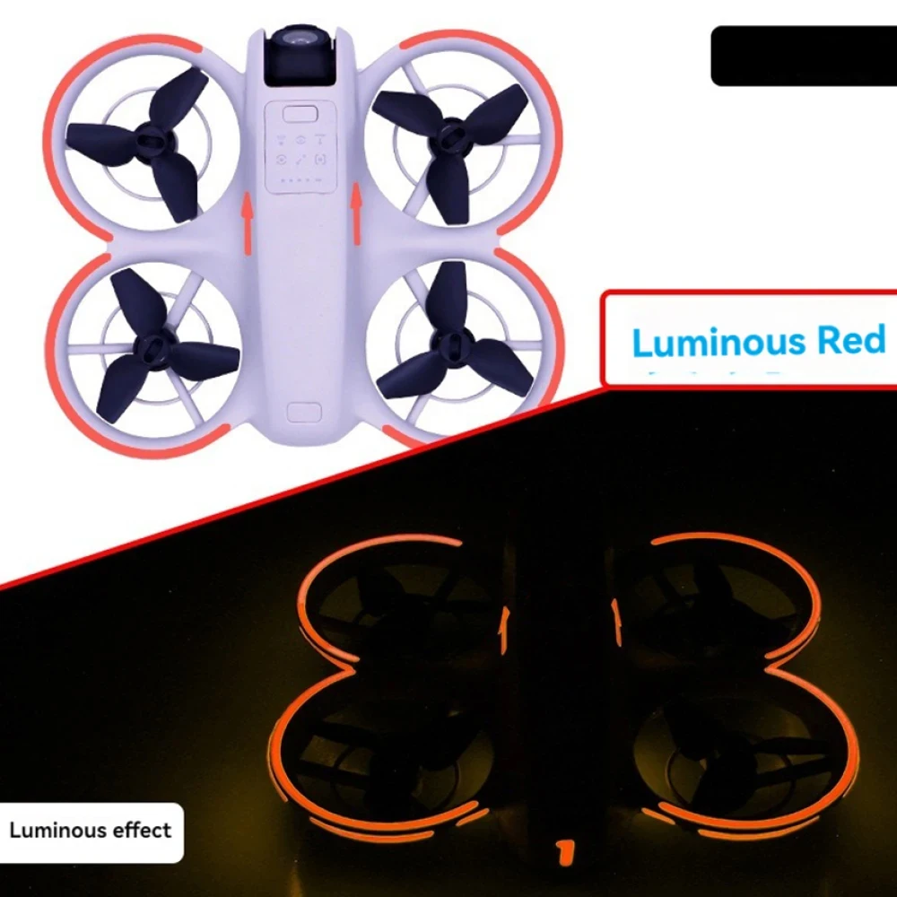 

Drone Body Protective Film For DJI NEO Luminous Stickers Glow-in-the-Dark Anti-Scratch Sticker Night Flight Drone Accessories