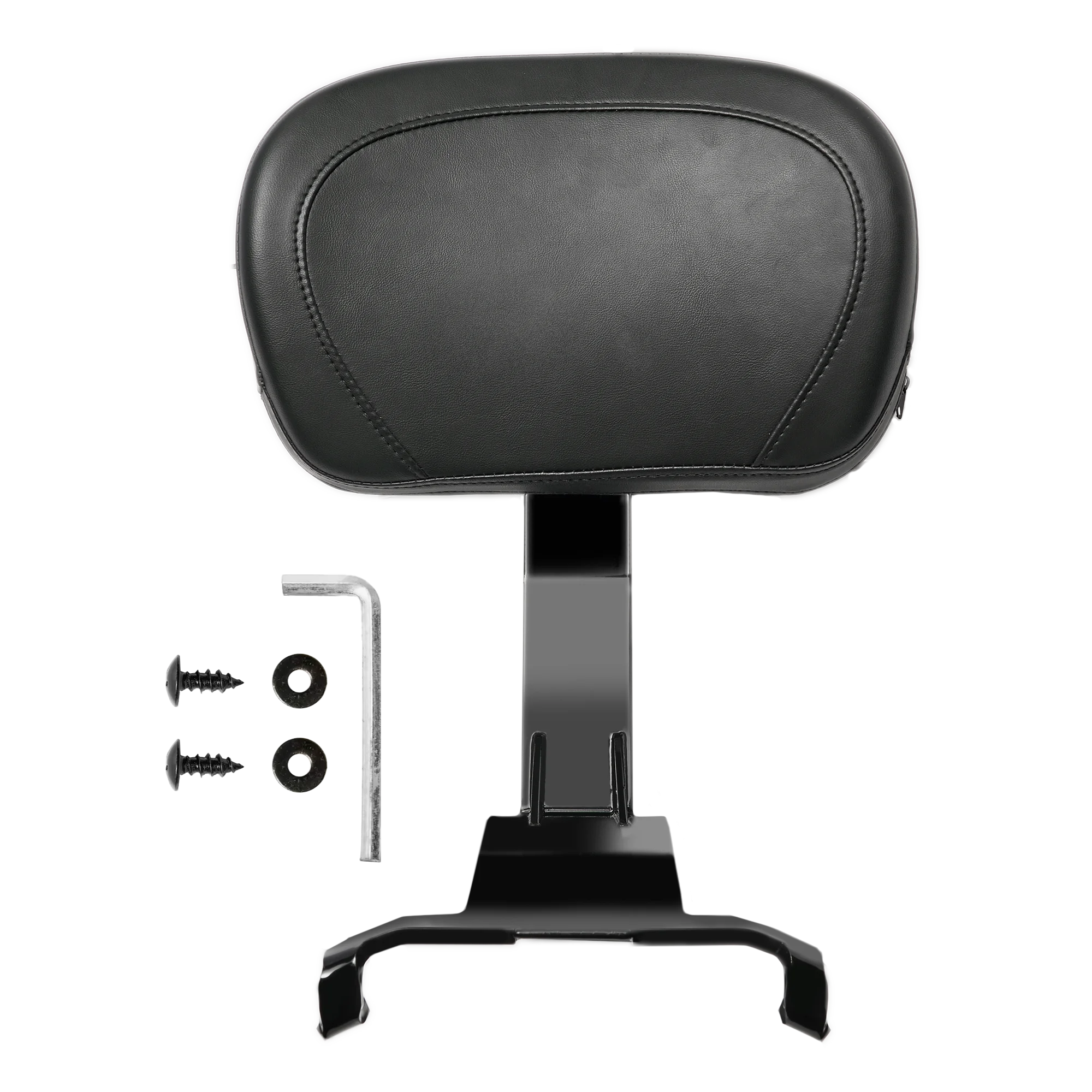 

Motorcycle Passenger Backrest Passenger Back Rest Pad with Metal Mounting Hardware for Can Am Ryker 600 900 ACE Rally Edition