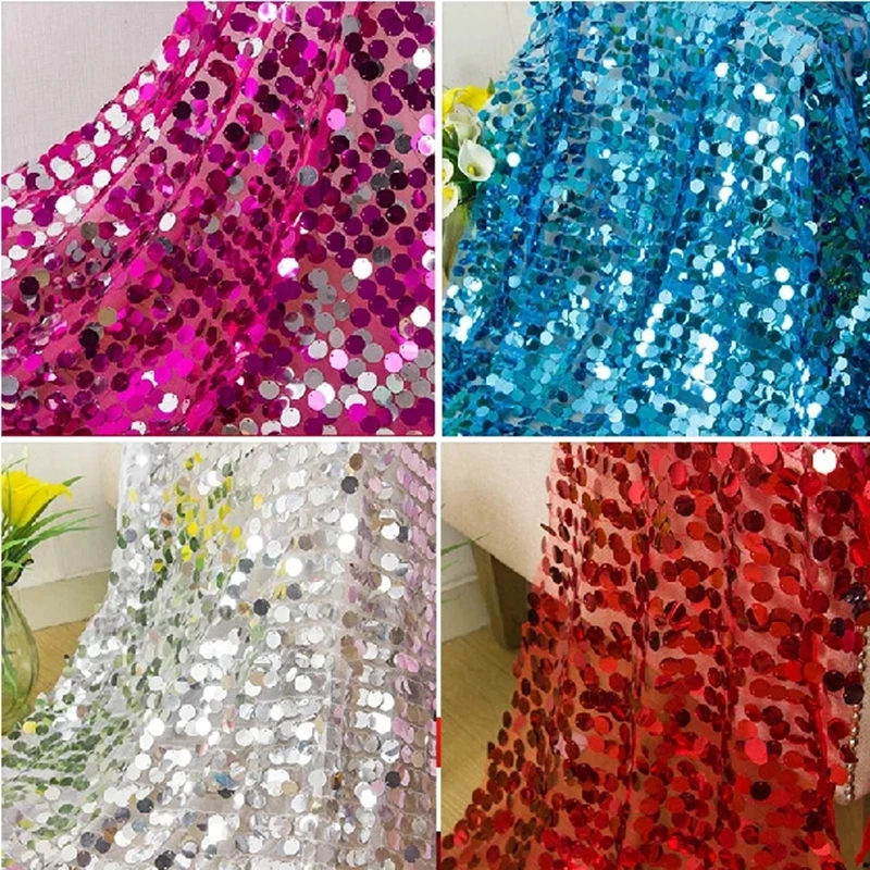 

Sparkly Sequin Swags, Wedding Backdrop Curtain, Event Party Celebration Fabric, Stage Background Drapes, Wall Decoration, 10x10f