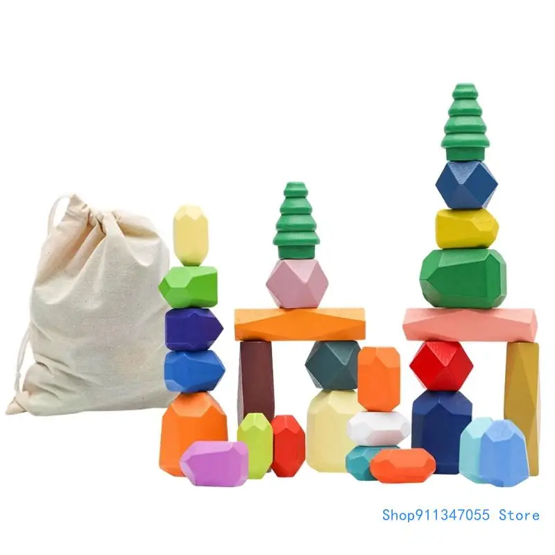 

Colourful Polyhedron Blocks Playset for 3 Years Old Toy Educational Puzzle Set Drop shipping