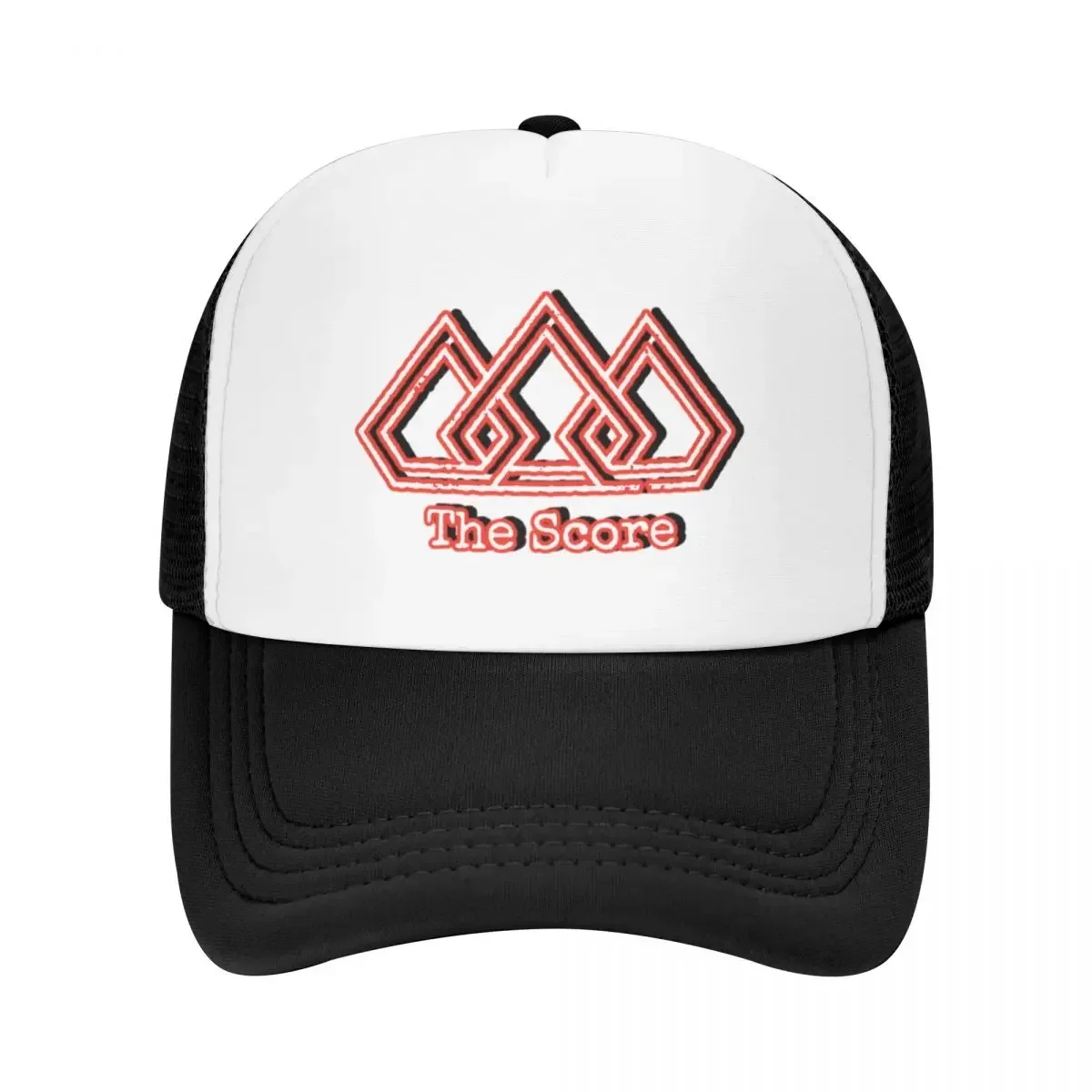 The Score - Crown with text red Baseball Cap |-F-| Ball Cap Hat Baseball Cap Gentleman Hat Men's Caps Women's