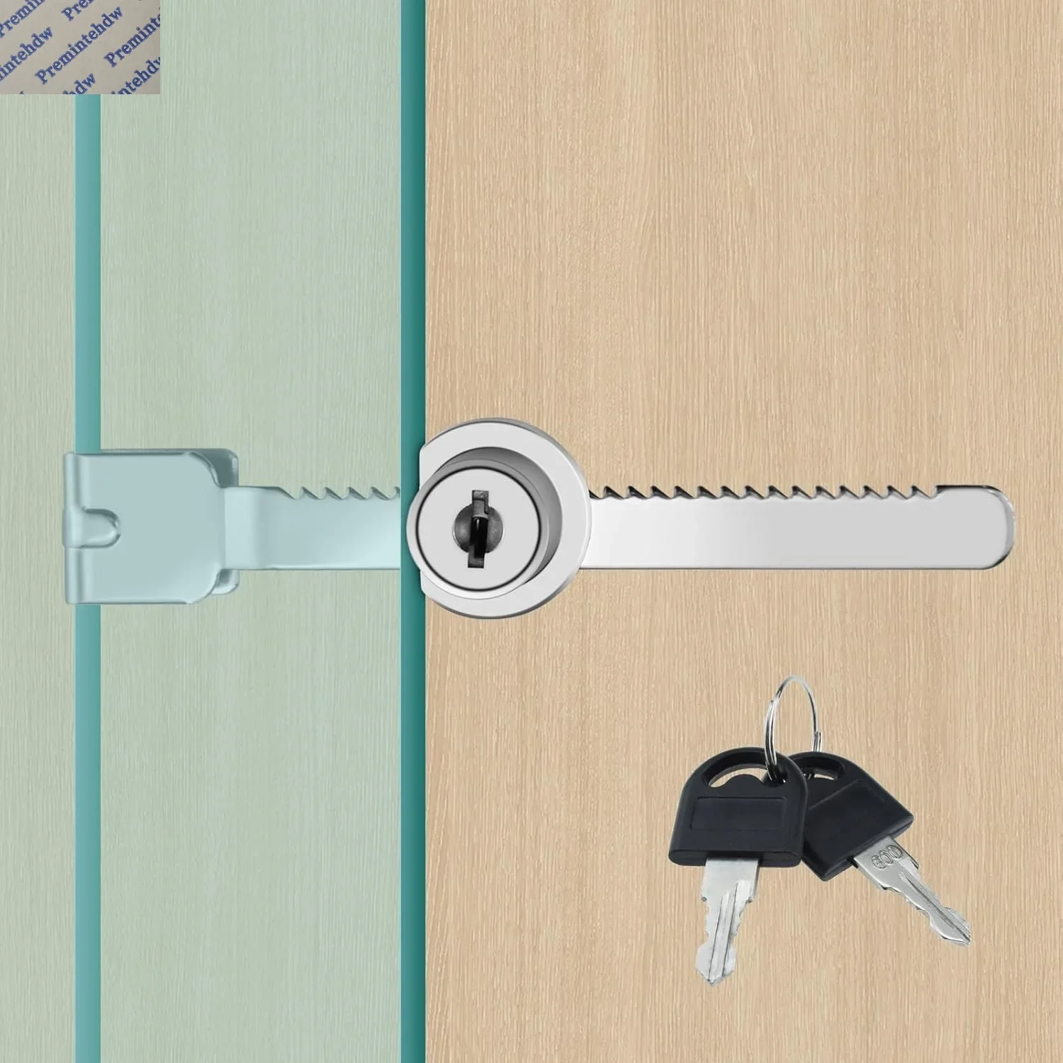 

4Pcs Chrome Cabinet Sliding Glass Door Ratchet Lock For Display Showcase Wine Cupboard Bookshelves