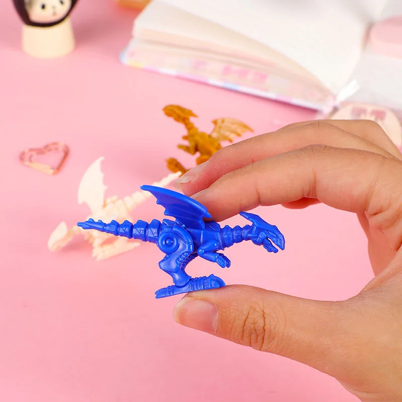 Dinosaure térodactyle assemblé pour enfants, jouets de bricolage pour enfants, fête d'anniversaire, cadeaux de Noël, surprises d'anniversaire, 5 pièces