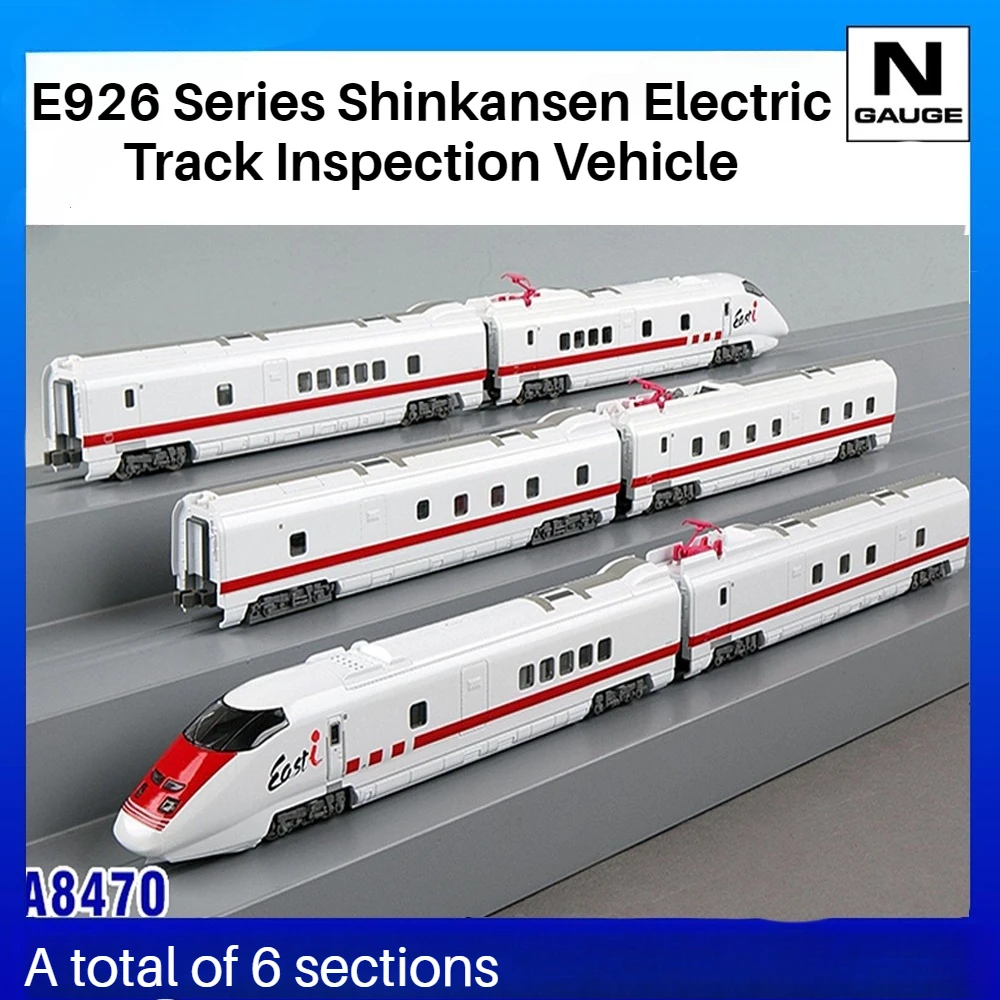 

Модель поезда N-типа 1/160, серия E926, набор электрических гусениц Shinkansen для осмотра железнодорожного поезда, игрушка для мальчика в подарок