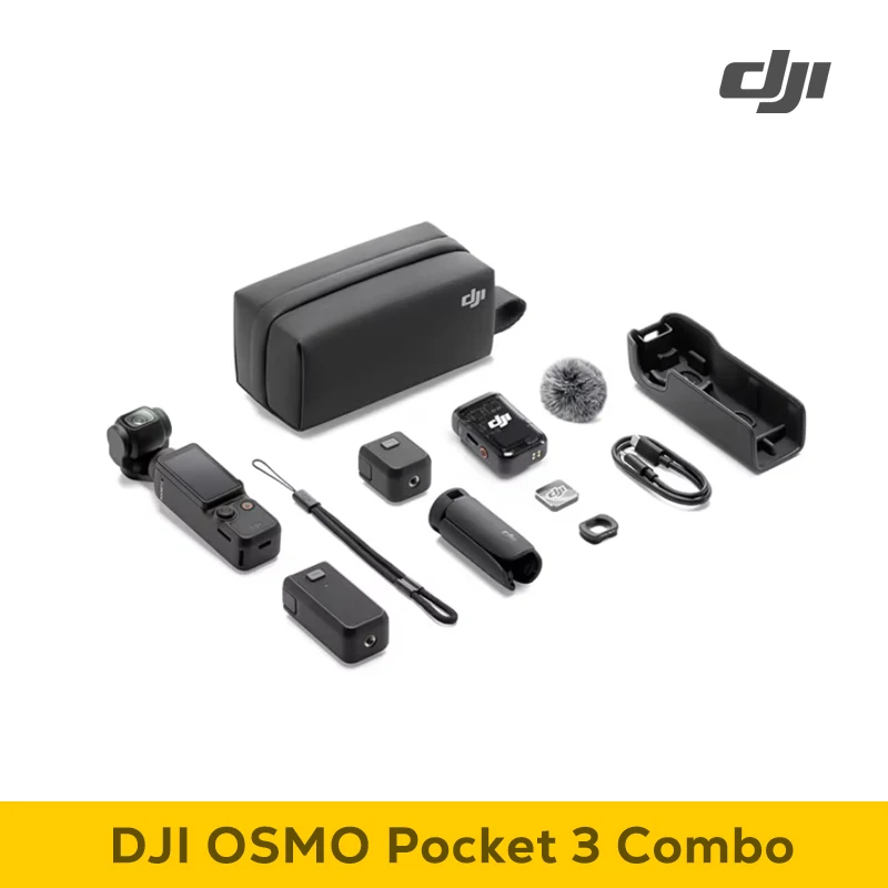 DJI OSMO Pocket 3 Krachtige 1-inch sensor 4K/120fps 2-inch draaibare touchscreen Origineel nieuw EU voorraad