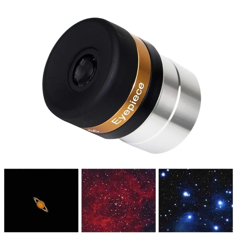 Telescope Eyepiece 1.25Inches, 4/10/23mm Eyepiece 62 Degree Wide Angles AsphericLens Telescope Accessories Dropship