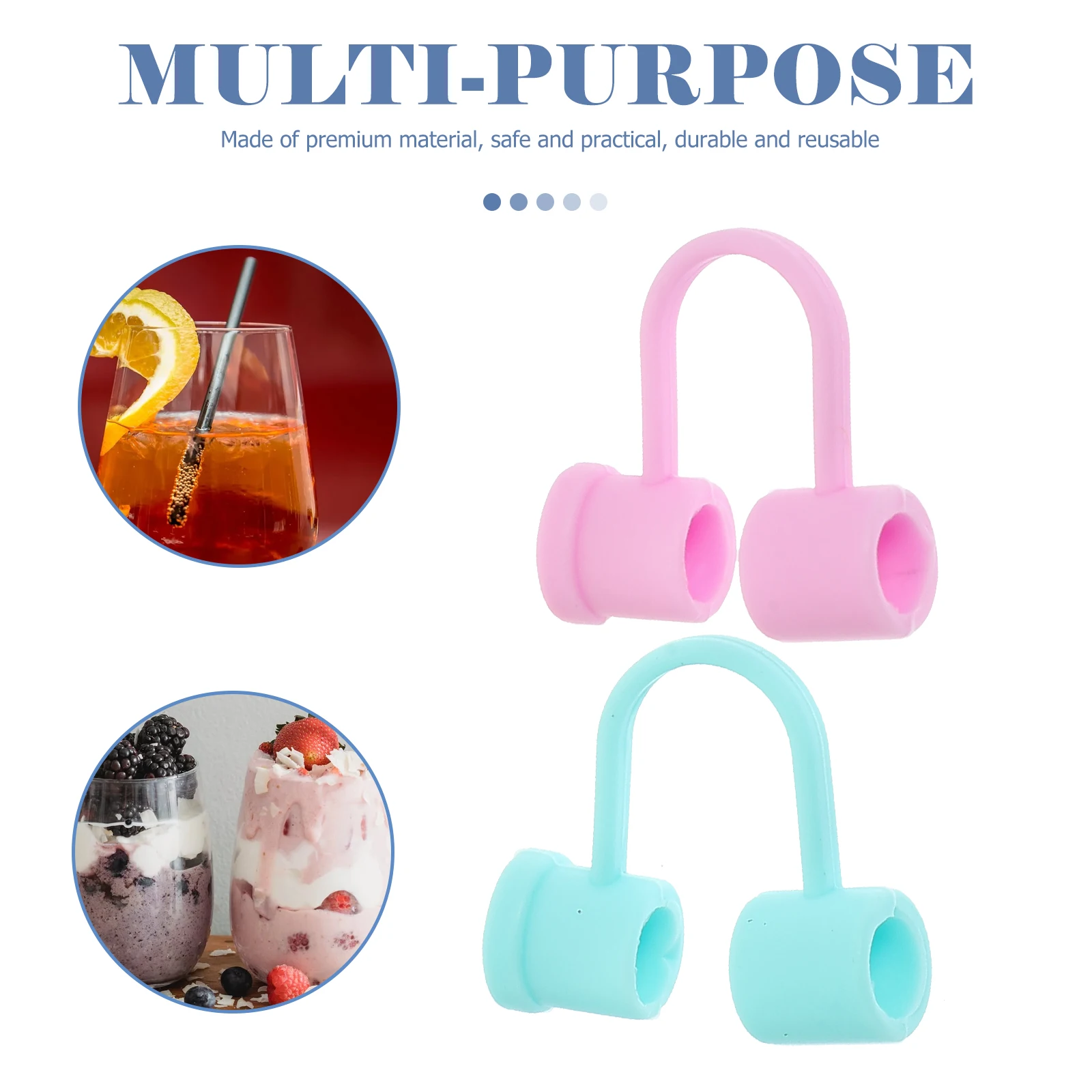 

12pcs 8mm Silicone Plug Dust Proof Cap Reusable Cover Tips Stopper Drinking Dispensers Toppers Various Colors Home Picnic