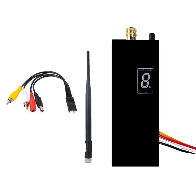 

FPV 1.2G 1.5W VTX Transmitter 8CH 1500Mw FPV Video Transmitter With Antenna For Long Range FPV Drone RC Model