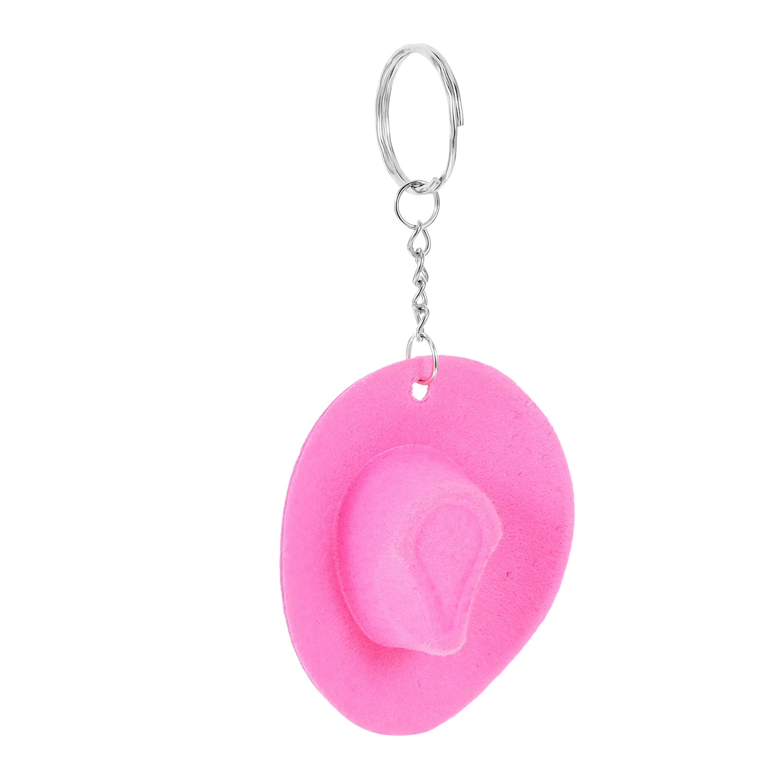 

Pendant Cowboy Hat Keychain Miss Sleeve Caps Supply Bottle Zinc Alloy Shampoo Cute