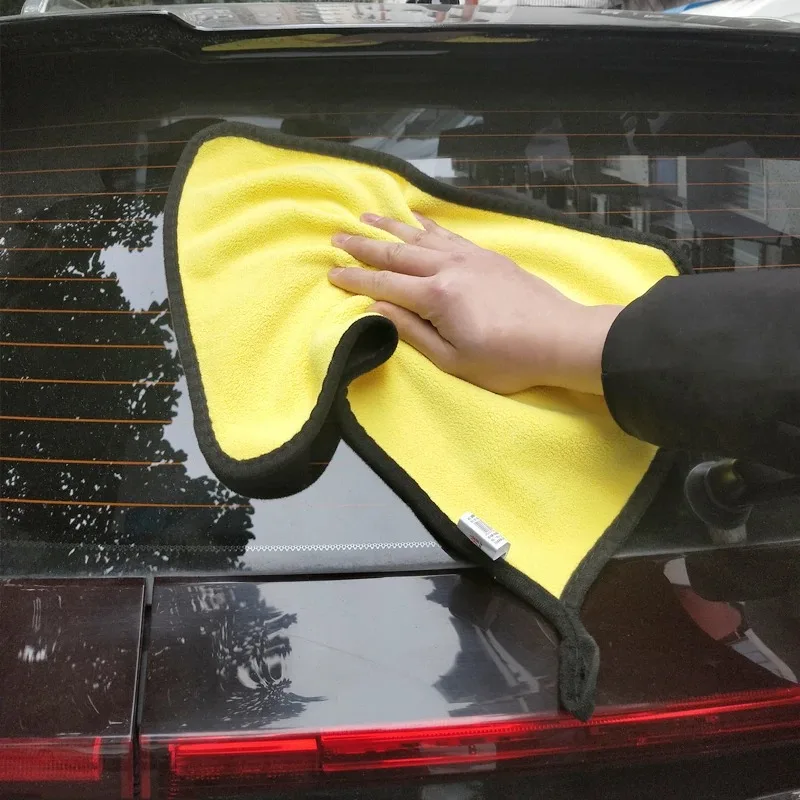 2/5PCS Toallas de limpieza para coche, paños para lavar y secar el coche, toallas de microfibra, paños para el cuidado facial, acceso