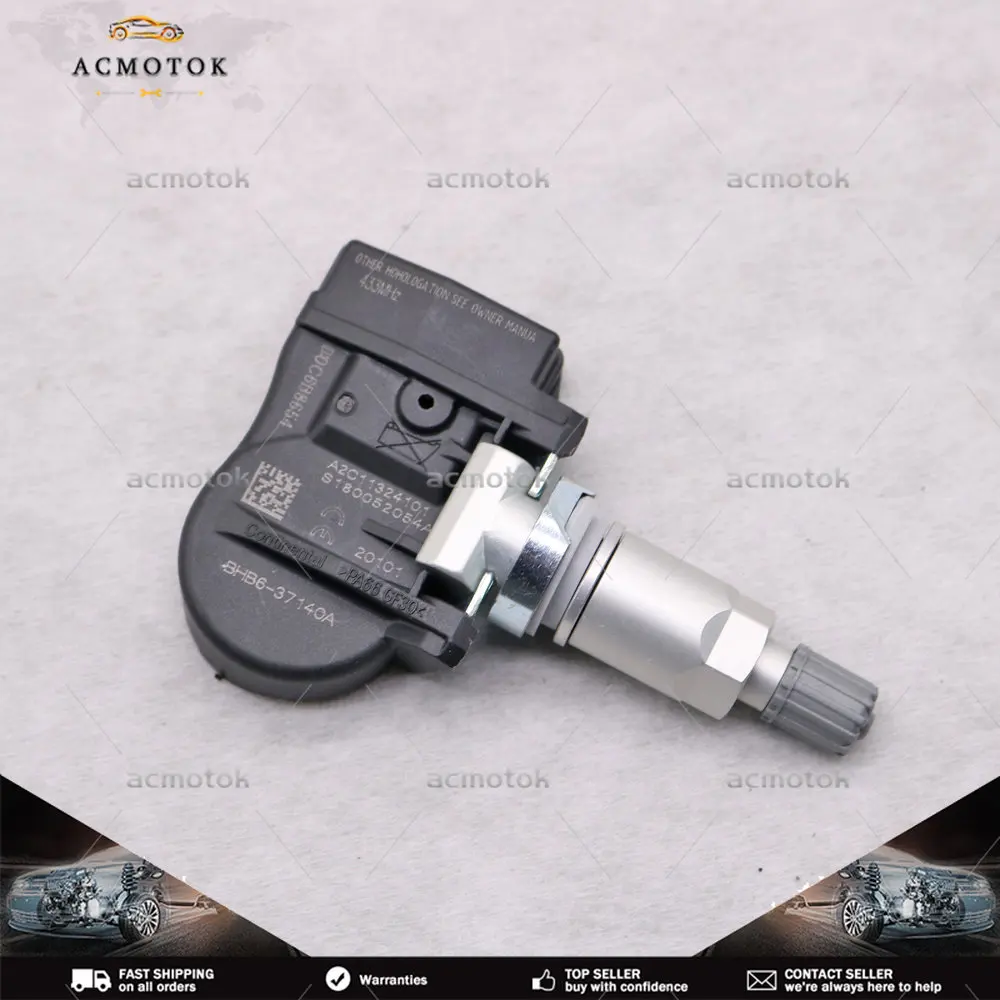 TIRE PRESSURE SENSOR TPMS SENSOR 433MHz BHB637140A For 2016-04 to 2023-06 Fiat 124 Mazda 2 Mazda 5 Mazda CX-9 Mazda MX-5 IV