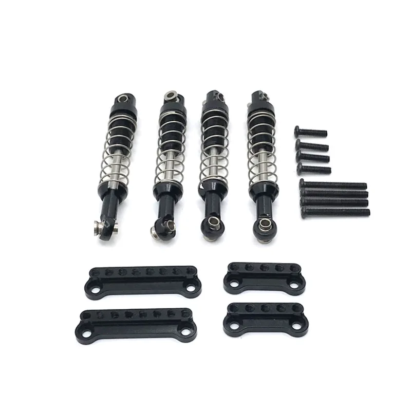 

HWRC Metal Upgrade 4PCS Shock Bracket External Spring Shock For MN 1/12 D90 D91 D96 MN98 99S RC Car Parts