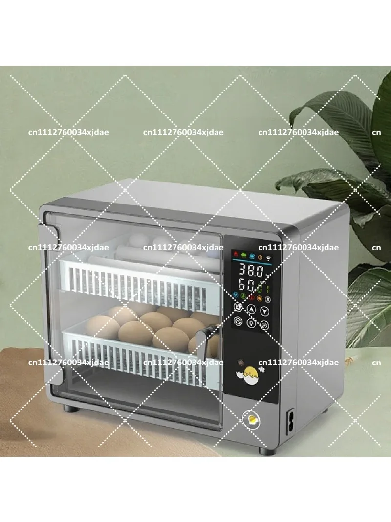 24 Egg Automatic Incubator with Touch Control Temperature, Poultry Hatcher for Chicken Duck Quail Bird, Household Brooder
