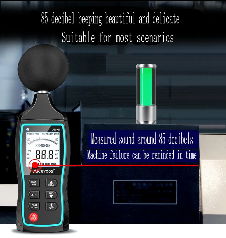 Tricolor In 1 Layer Acousto-optic Signal Tower Light Aluminum Alarm 24V LED Cylindrical Warning Machine Light For Industrial