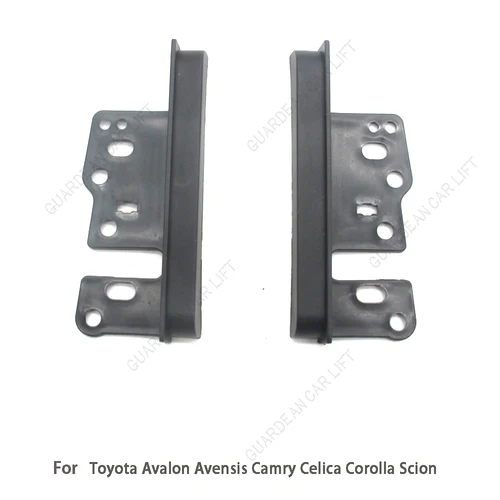 Imagen 2 del producto Soportes de Radio, Panel estéreo de doble Din, embellecedor de montaje para tablero de DVD Fascia para Toyota Avalon Avensis Camry Celica Corolla Scion, 2 uds.