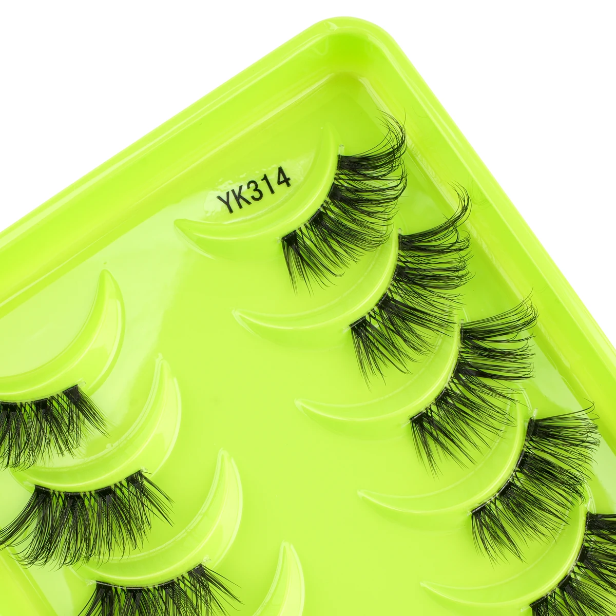 YSDO Fox demi-cils doux naturel Faux vison cils Faux cils aspect naturel court vaporeux clair bande cils maquillage Multipack