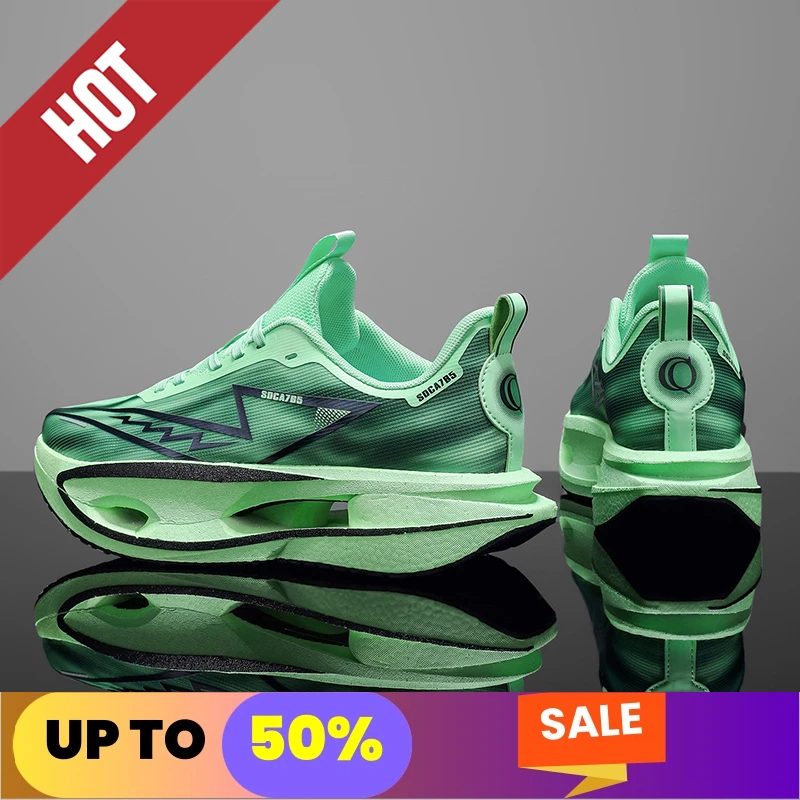 

NEW Professional Running Shoes CarbonBoard Marathon Men Sports Fitness Lightweight Womens Comfortable Athletic Antiskid Sneakers