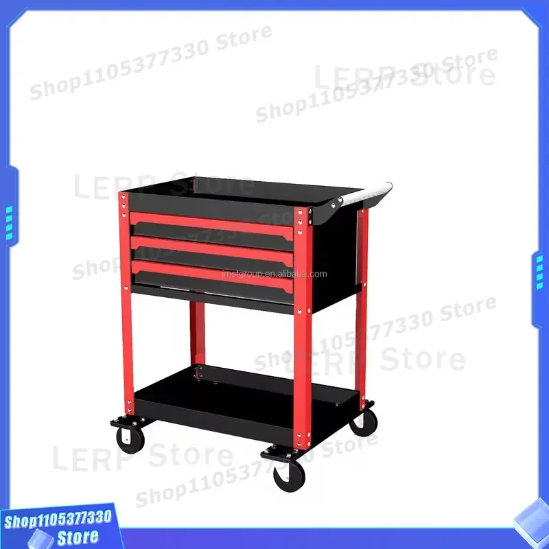 Heavy Duty Rolling Tool Cabinet Trolley with Drawers Professional Garage Storage Box for Car Maintenance Workshop
