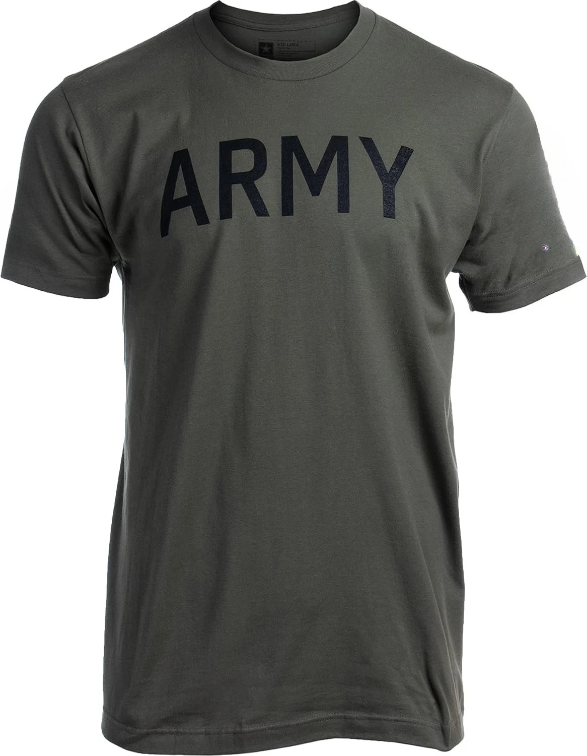 

Army PT Style-U.S. Military Physical Training Infantry Workout T-Shirt -100% cotton O-neck short sleeve printed men's T-shirt.