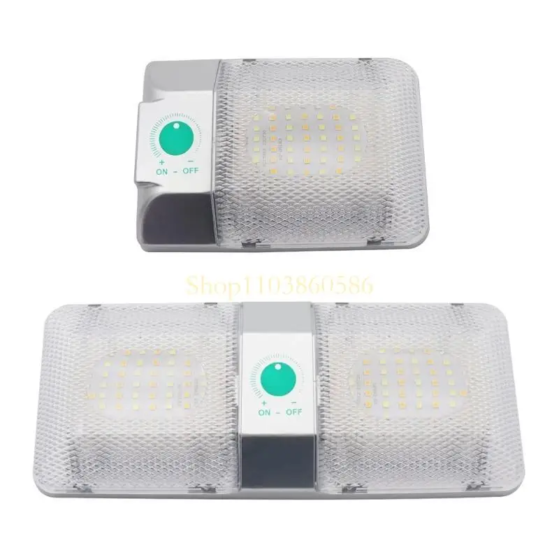 

242A Three Color Dimming Car LED Touch Lights USB Interior Light Roof Ceiling Reading Lamps for Door Foot Trunk Storage Box