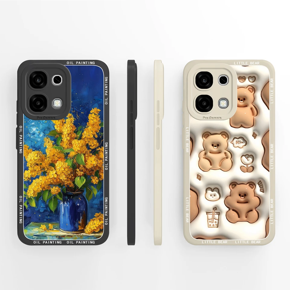 حافظة لهاتف OPPO A6 A6 Pro على شكل فراشة فراولة قطة مقاومة للسقوط من السيليكون السائل غطاء بسيط لهاتف oppo A6 A6Pro Funda #2