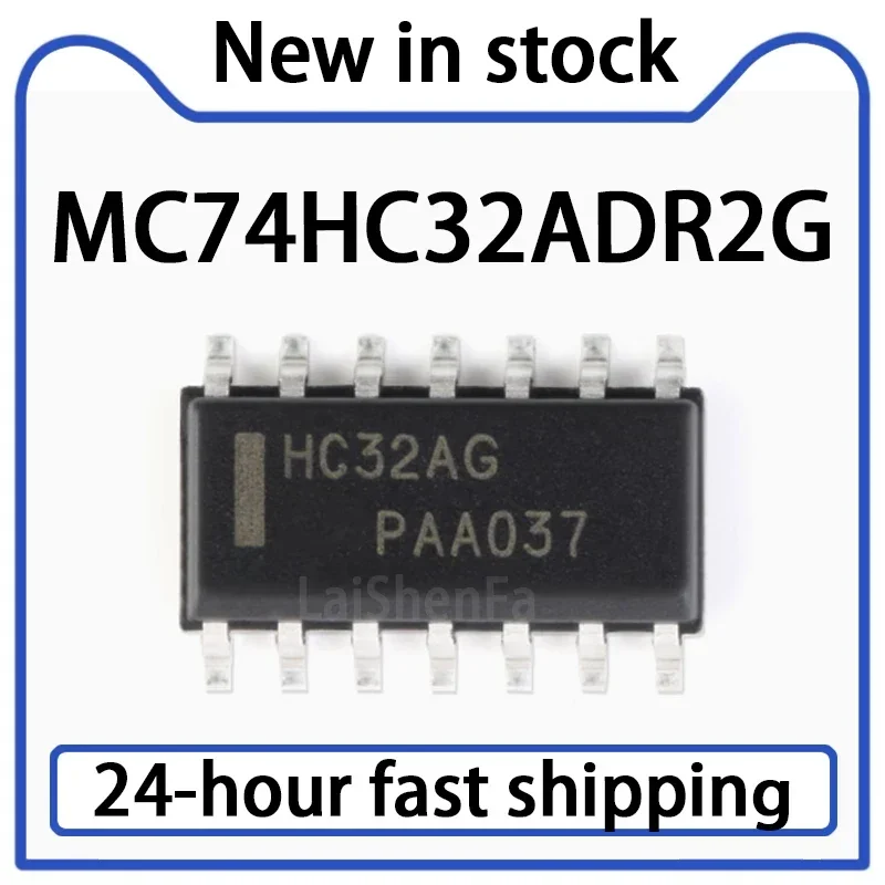 5PCS MC74HC32ADR2G Package SOIC-14 Four Channel 2-input OR Gate Logic Chip in Stock