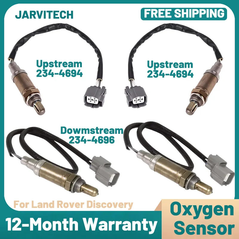 2/4 قطعة الأكسجين O2 الاستشعار 234-4694 234-4696 لاند روفر ديسكفري 1999-2004 سيارة المنبع ومنبث نسبة الهواء إلى الوقود لامدا #1