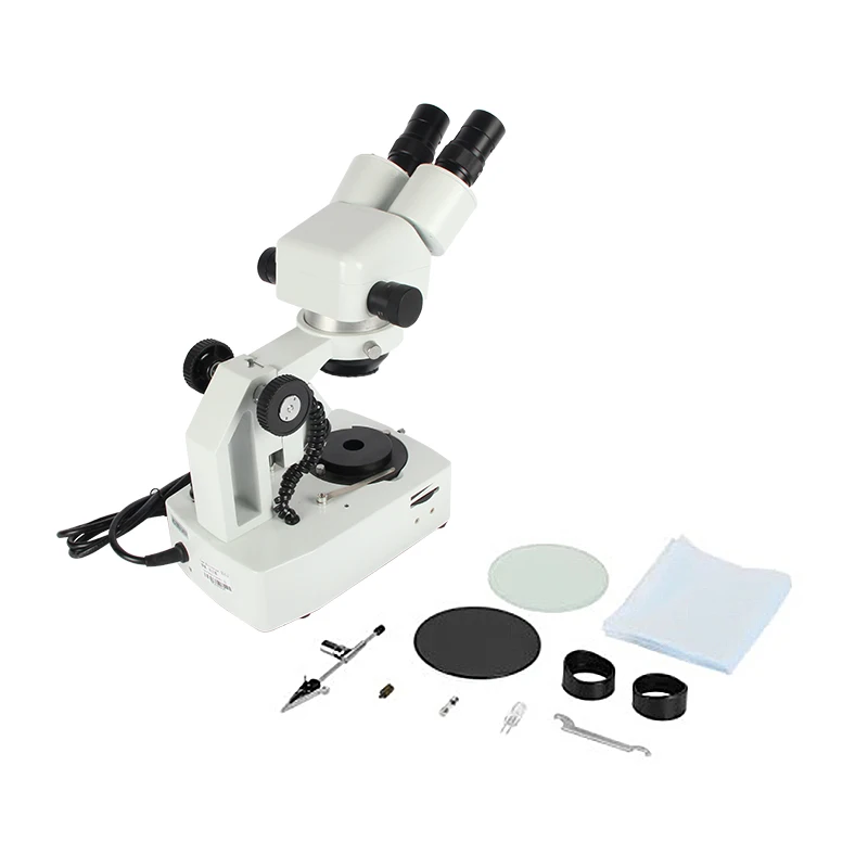 YYHC Multipurpose china 100x zoom 10x eyepiece optical laboratory inspection gem binocular stereo microscope