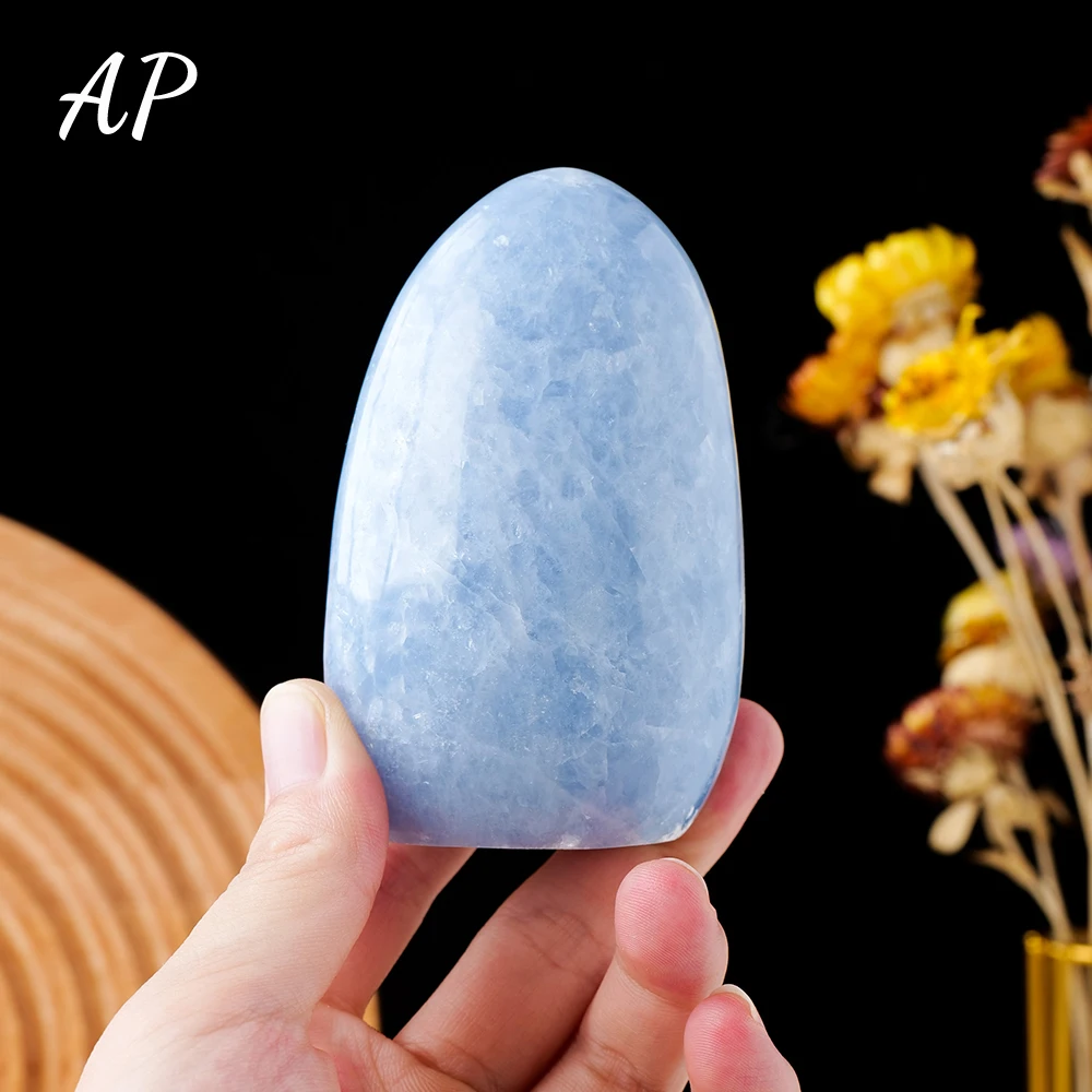 

1kg Natural Stone Reiki Celestite Irregular Stone Ornament Free Form Crystal Crafts Healing Quartz Home Decoration
