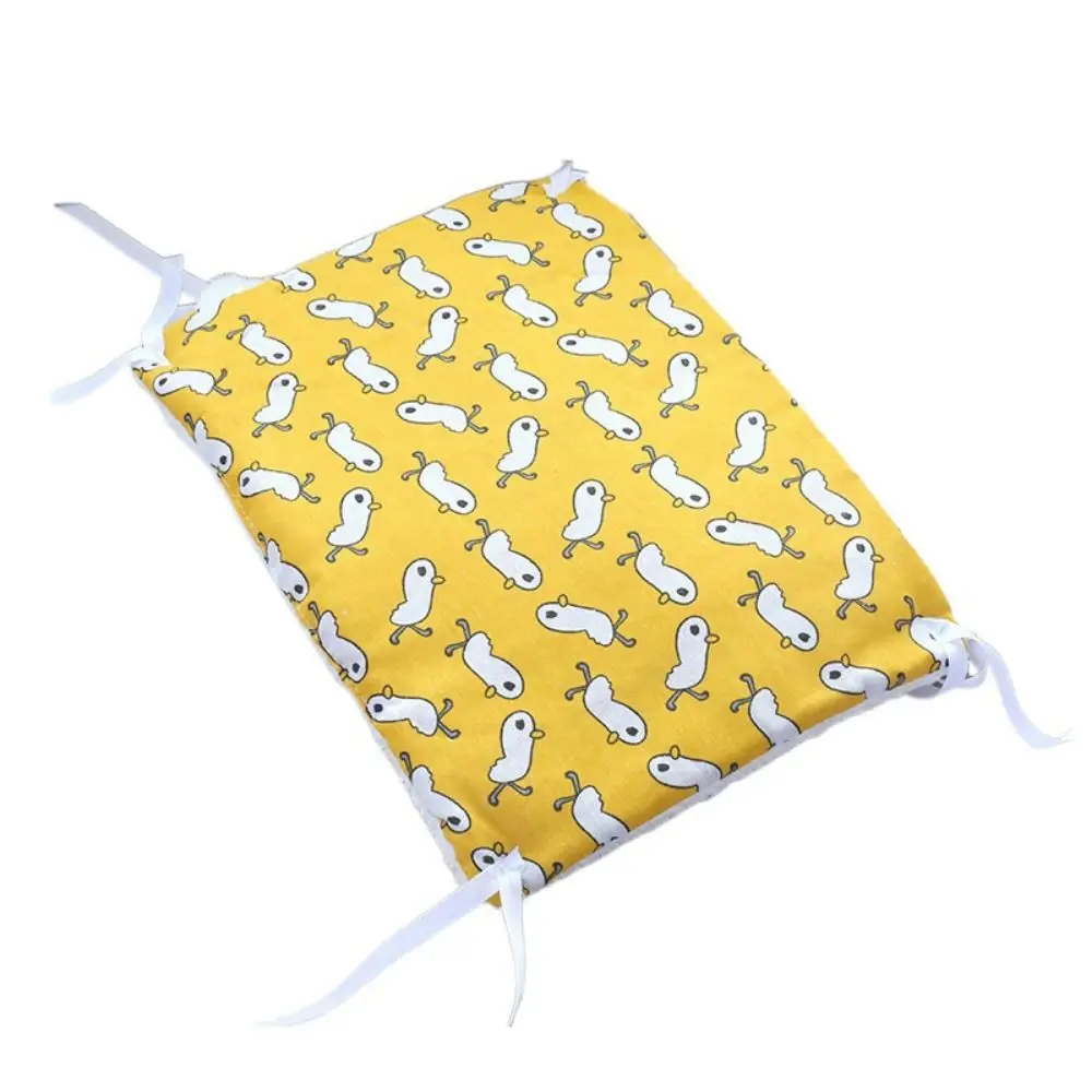 

Double Sided Cat Cage Platform Mat Comfortable Canvas/PP Cotton Cat Cage Mattresses Warm Winter Cat Bed Mat Cat Hammock Mat