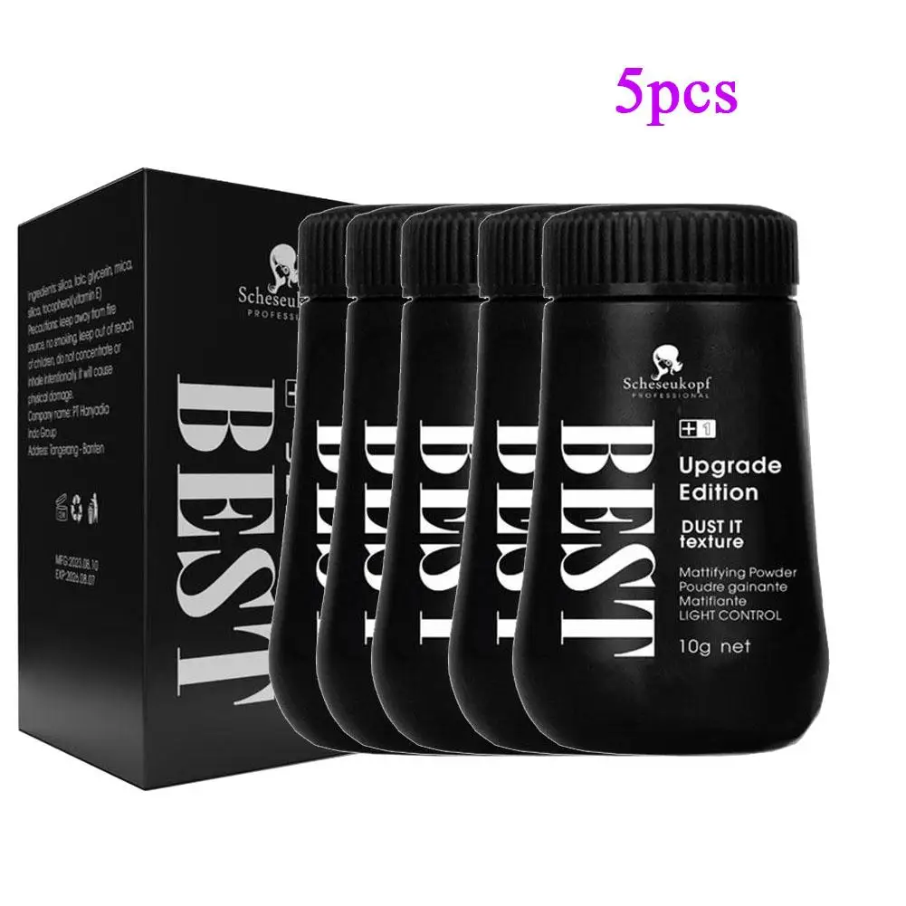 10g マティファイング ヘアパウダー 髪のボリュームを増やし、ヘアカットをキャプチャ、ユニセックス モデリング スタイリング、ふわふわのヘアパウダー、グリースを吸収