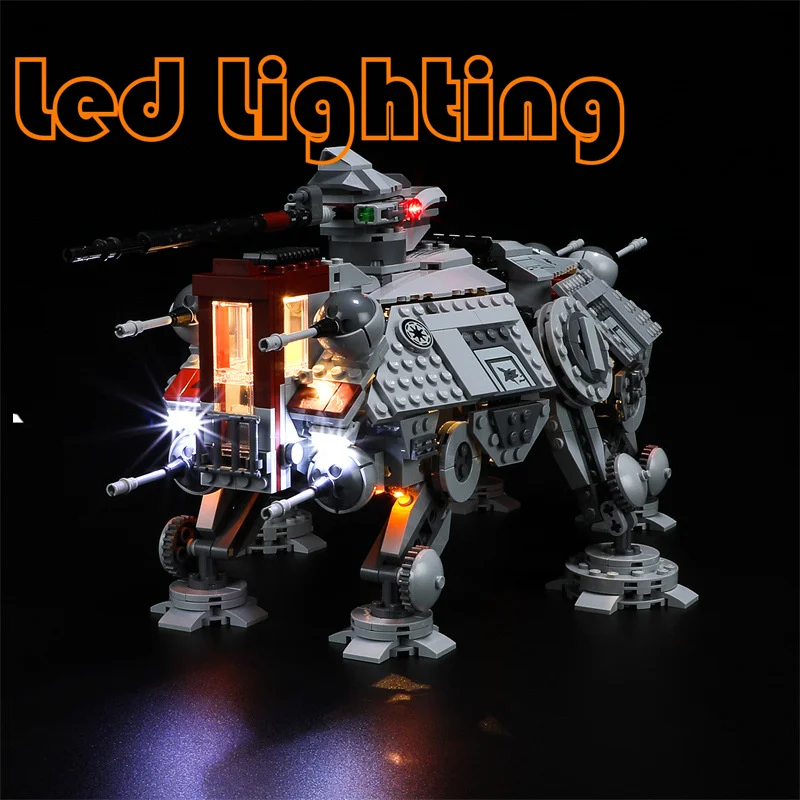 

Lighting Set For 75337 Republic Dropship With AT-TE Walker Staring Wars Not Include Building Blocks (Only Led Light Kit)