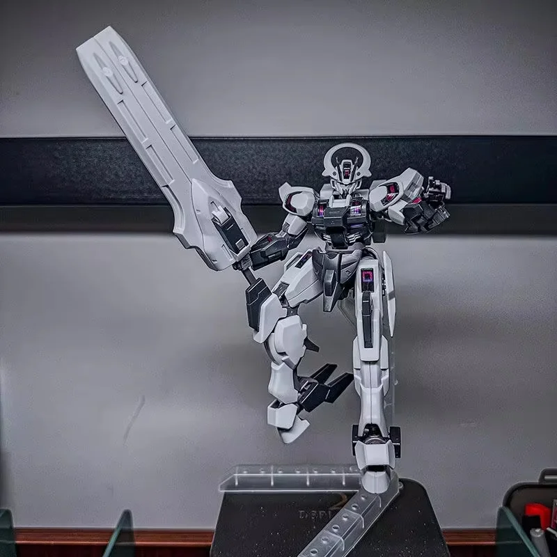 HG 1/144 Schwarzette The Witch From Mercurys Mech Assembly Model Kits Action Figures Desktop Ornament Doll Boys' Puzzle Toy Gift