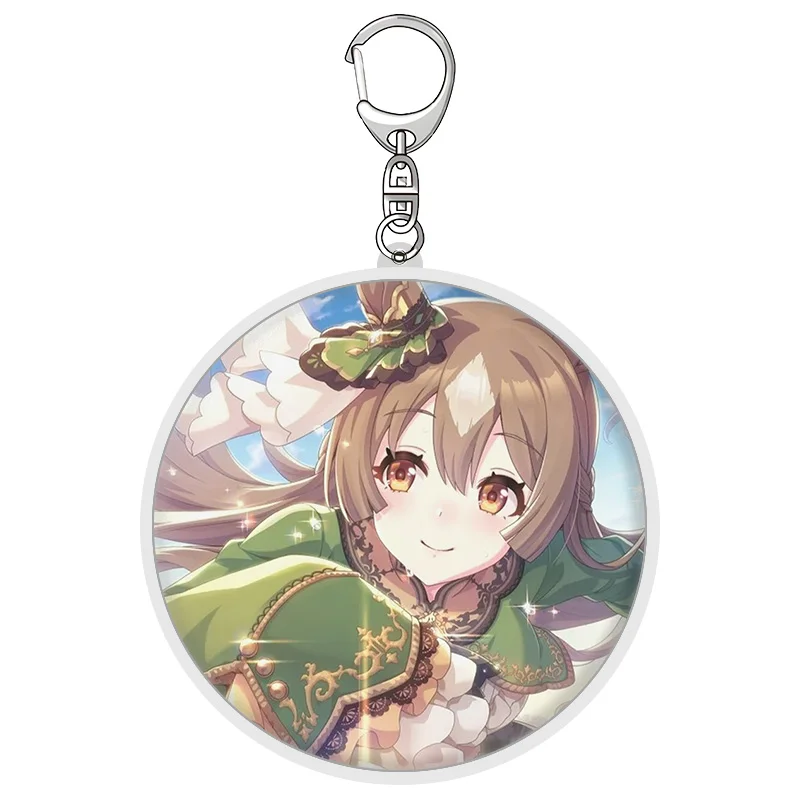 

6cm Anime Uma Musume: Pretty Derby Season Acrylic Keychain Pendant Bag Keychain Cell phone Pendant present Firend FestivalsGifts