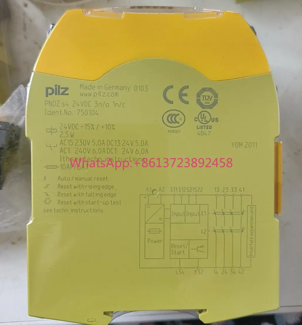 PILZ Pilz safety relay model 750104 Germany in stock