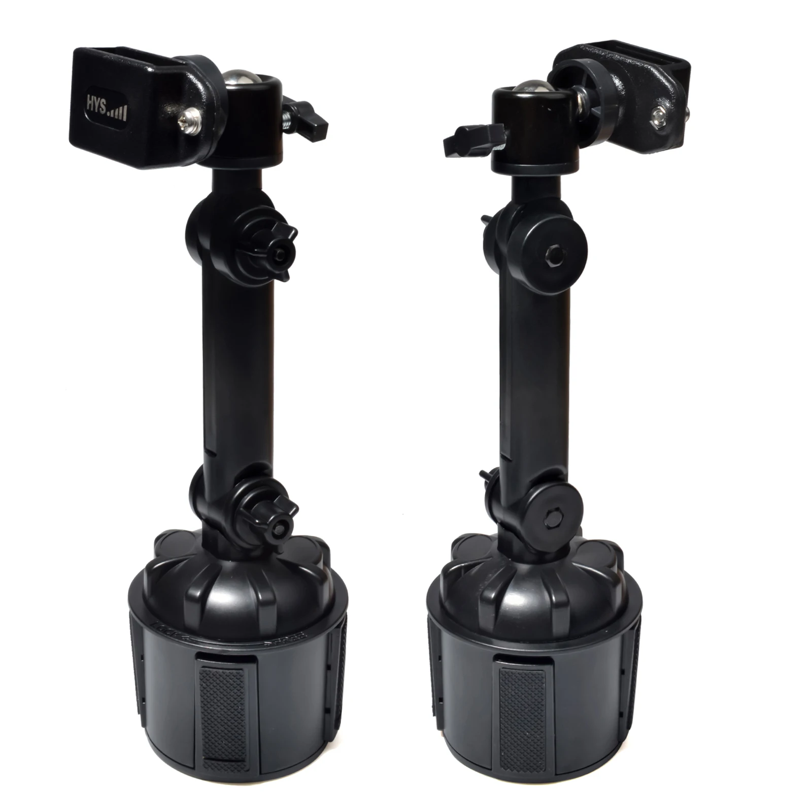Walkie-Talkie Car Holder, Adjustable Car Cup Mount Installation for Baofeng UV5R Midland Motorola Talkabout Handheld Radio