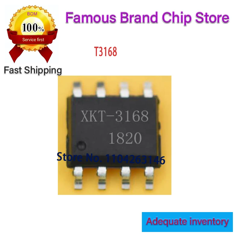 

50pcs/lot Original New XKT3168 SOP8 In Stock