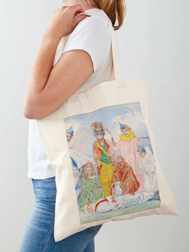 

Bapteme des Masques - James Ensor Tote Bag personalized tote handbag Reusable bags great bag