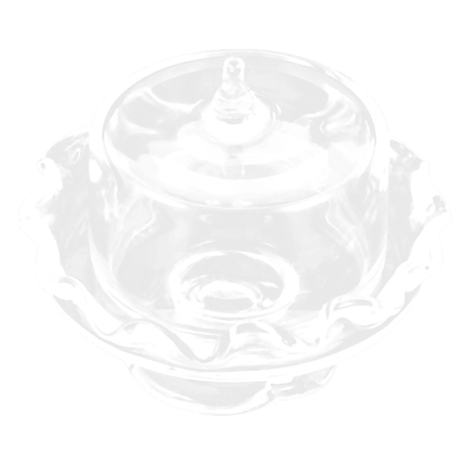 

Mini Cake Cover Transparent Glass Small Cake Display Holder Mini House Decorative Accessory House Decor Small Cupcake Plate