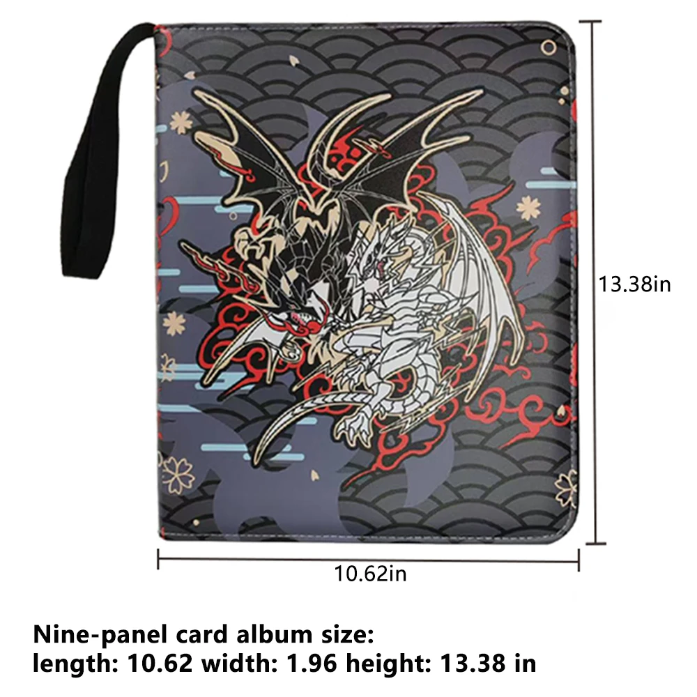 Card Album Suitable For PTCG OCG MTG DTCG OPCG Portable Storage Album, Used For Collecting Anime And Manga Peripheral Game Cards