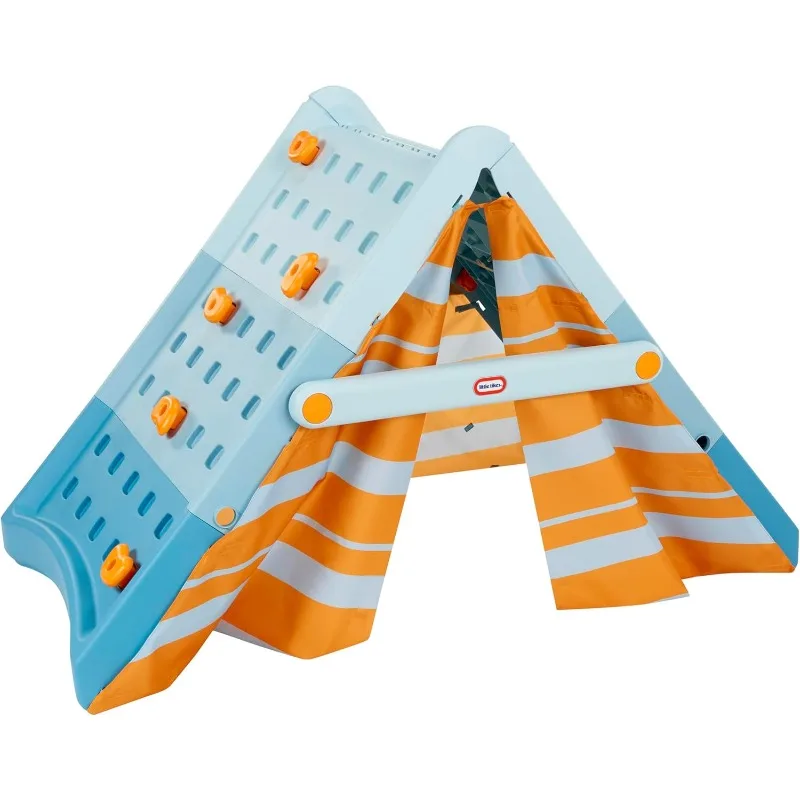 

Little Tikes Campin' & Climb Wall, настенка и палатка для активных игр, для мальчиков и девочек в возрасте от 3 лет